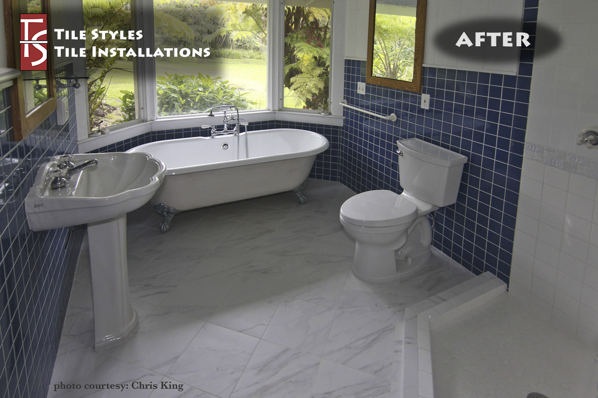 tile styles king after